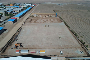 عملیات خاک برداری و اجرایی ساخت صنایع غذایی به آرا واقع در کرج،شهرک صنعتی کوثر​​​​​​​