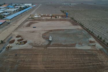 عملیات خاک برداری و اجرایی ساخت صنایع غذایی به آرا واقع در کرج،شهرک صنعتی کوثر​​​​​​​