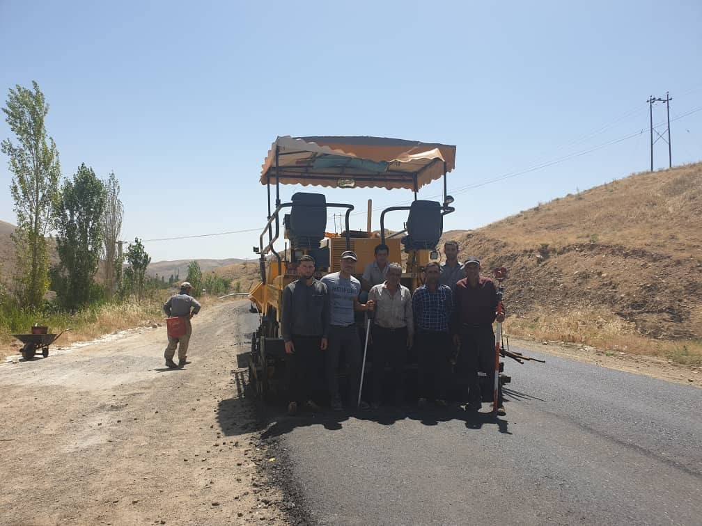 ترمیم آسفالت محور باراجین